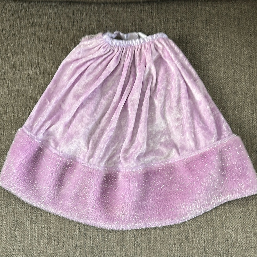 Fantasy Playclothes Girls Lavender Sparkle Cape Costume Dress Up Ages 3-5